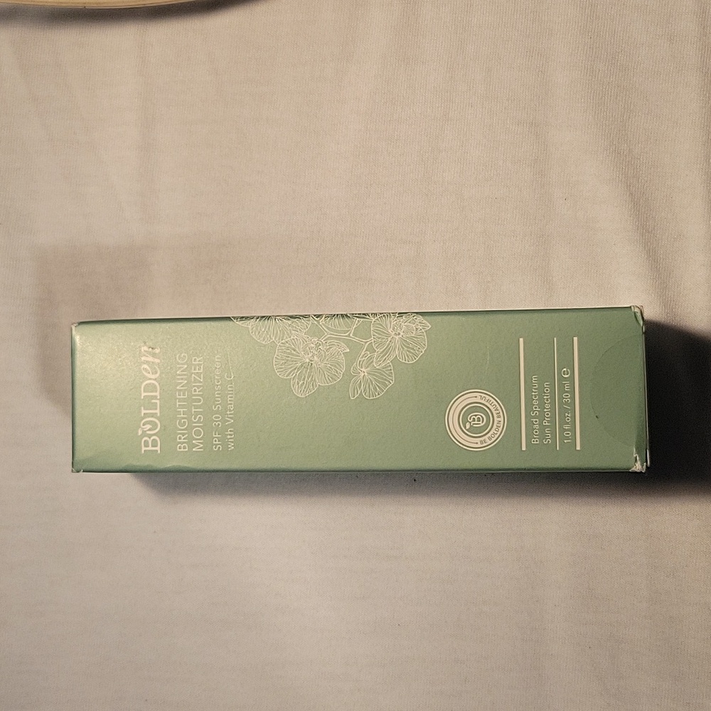 Bolden brightening moisturizer